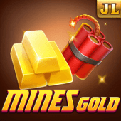 Mines Gold slot cover art on Burnas